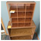 Bookshelf and shoe storage (particle brd)