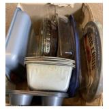 Pie pans, baking dishes