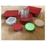 Glass food storage containers