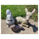 Plastic lawn decorations