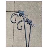 (2) butterfly Shepherds hooks