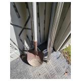 Shovel, rake and more
