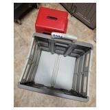 Folding basket and stool