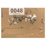 Sterling bracelet and necklace