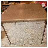 Card table and chairs (3)