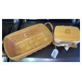 (2) Longaberger baskets