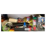 Tape, gloves, grill parts, mouse traps and more