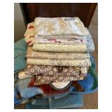 Blankets, pillow shams