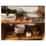 Baskets, books, flashlights and more