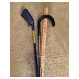 Walking cane, yardstick, reach assist