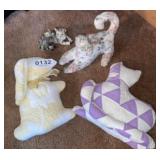 Cloth animals , more