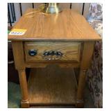 Wood End table