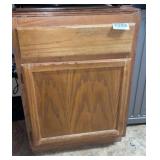 Storage cabinet with dog collars