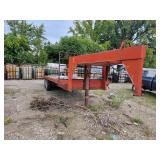 1976 Double E Goose Neck Trailer