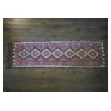 Vintage Runner / Rug  76" x 22"