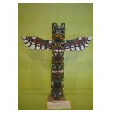Thunderbird Totem Pole 14"
