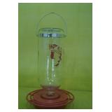 Glass Humming Bird Feeder Bee & Wasp Proof