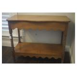 Spool Leg Table 30 x 18 x 37