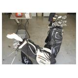 44 Golf Clubs & 2 Bags Nike & Titleist