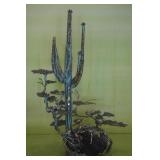 Original Martin Borja Signed Bronze Saquaro