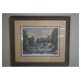 Gary Hawk Signed & Numbered 23/250 1983 Print