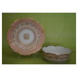 Limoges Porcelain Bowl & Platter