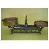 Antique Cast Iron & Brass General Store Balance