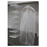 Garment Bag & Shoe Caddy / Orgnizer