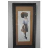 Framed Annie Oakley w/ Rope
