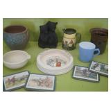 Canadian Landscape Cream Pitcher, Hickory Dickory