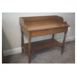 Antique French Cherry Commode Table