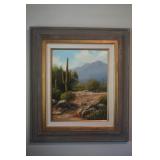 C.E. Buzz Dolsberry Oil on Canvas Signed