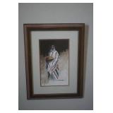 Michael C McCullough Signed Texas Artist "Hopi"