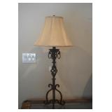Wrought Iron Lamp 39"