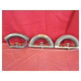 3 Sad Iron Handles