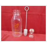 Tri CIty Dairy Pint Bottle & Cream Dipper