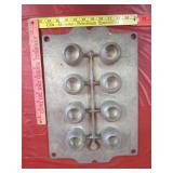 Alum Industrial Mold w/ Brass Screws