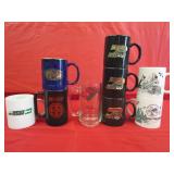 9 Railroad Mugs - 1998 Amtrak Coast Starlight,