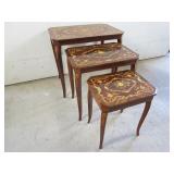 Inlaid Nesting Tables