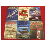 6 Hardback Aviation Books