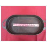 3052 D 2 Shallow Fish Fryer  2" x 17" x 9"