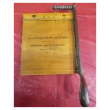 No 1 Kodak Trimming Board