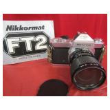 Nikon Nikkormat FT2 35mm SLR FIlm Camera with