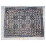 Antique3 Cast Iron Floor Grate  20" x 27"