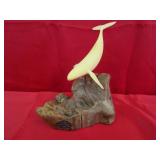 Vintage John Perry Humpback Whale on