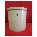 Buckeye #4 Crock - Blue RIbbon Brand - Stoneware