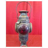 Burlington Route Signal Lamp -"Non Sweating Lamp"
