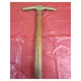 Vintage G.W. Mount Brass Tack Hammer w/