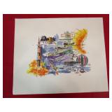 Aviation Art Print  18" x 21.5