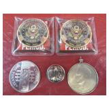 1776-1976 Bicentennial Ike Dollar Mounted in